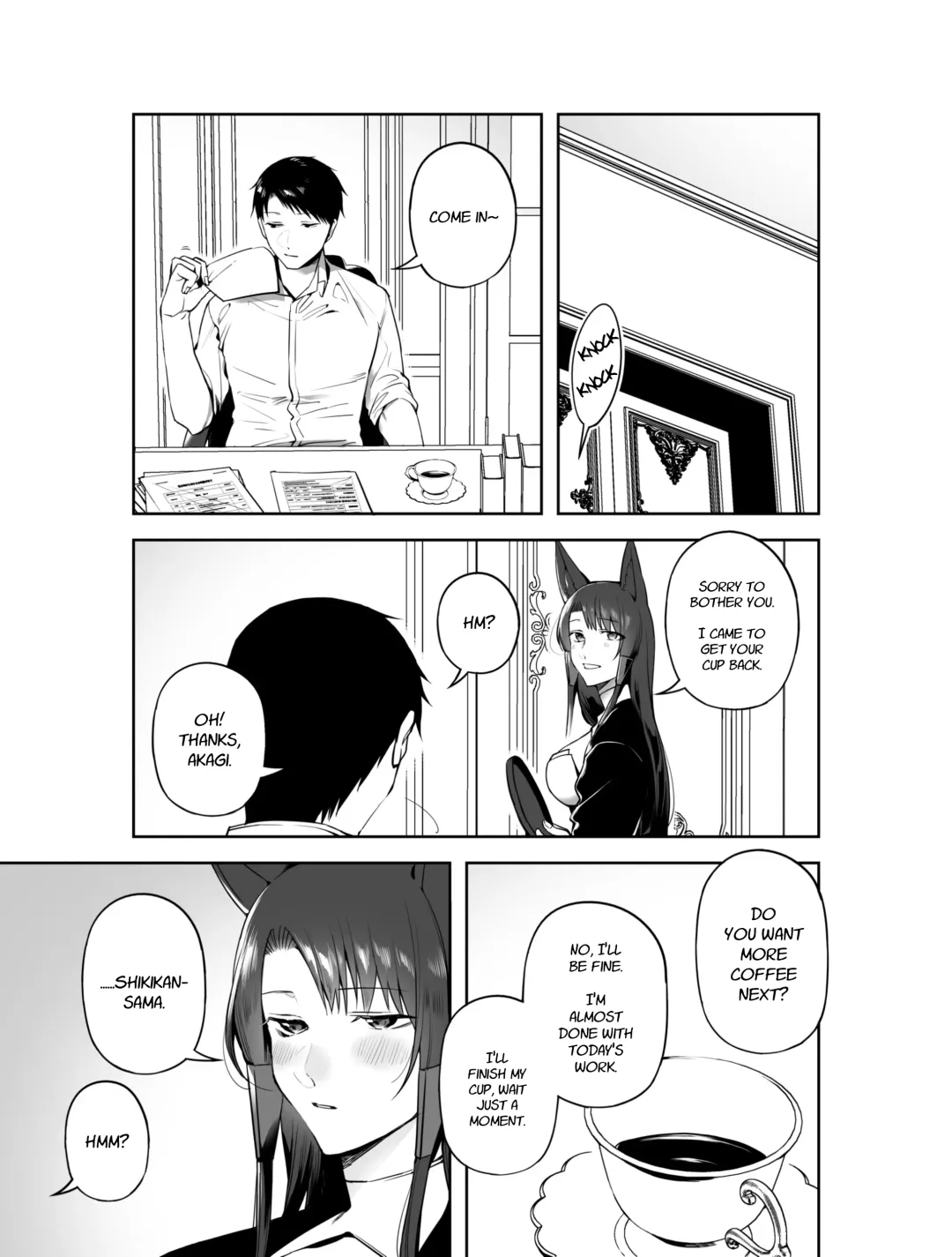 [Suzuki-san] Akagi ni Ochinpo Shaburaseru Hon | Let Akagi suck your dick Fhentai - Page 5