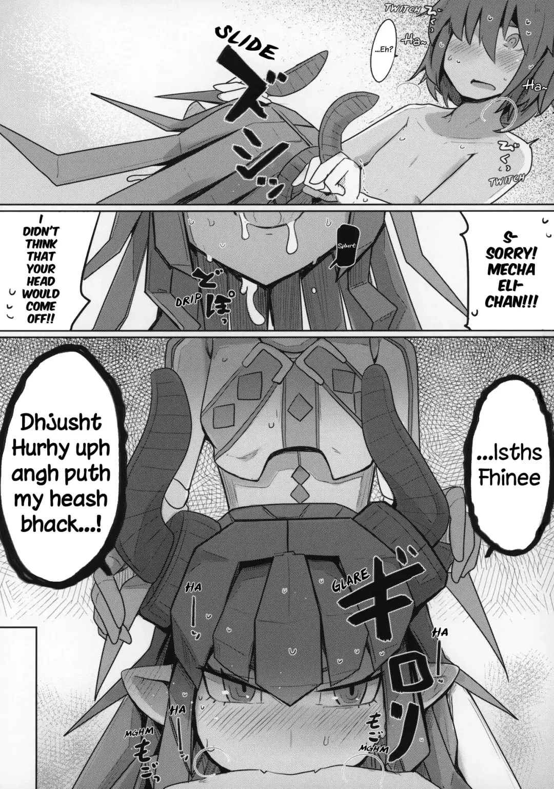 [Henoeno] Koisuru Mecha Eli-chan to Josou Master | Lovestruck Mecha Eli-chan and Her Cross-dressing Master Fhentai - Page 18