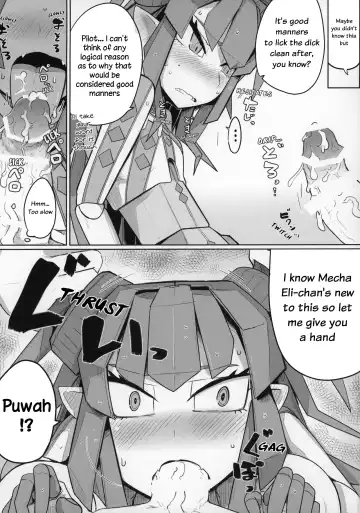 [Henoeno] Koisuru Mecha Eli-chan to Josou Master | Lovestruck Mecha Eli-chan and Her Cross-dressing Master Fhentai - Page 16