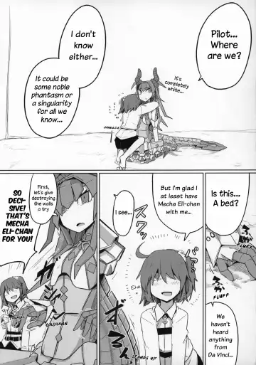 [Henoeno] Koisuru Mecha Eli-chan to Josou Master | Lovestruck Mecha Eli-chan and Her Cross-dressing Master Fhentai - Page 6