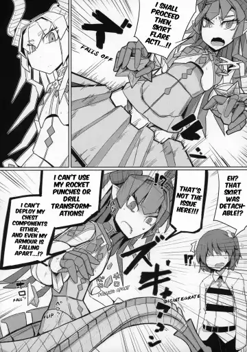 [Henoeno] Koisuru Mecha Eli-chan to Josou Master | Lovestruck Mecha Eli-chan and Her Cross-dressing Master Fhentai - Page 7