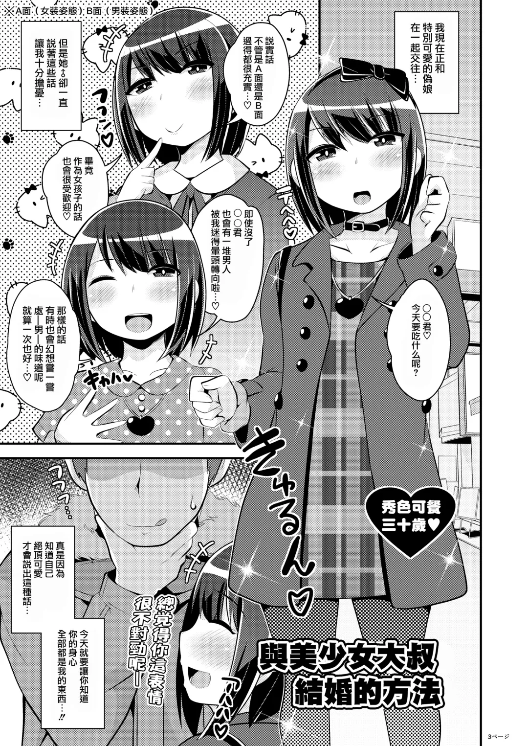 [Chinzurena] Bishoujo Oji-san to Kekkon suru Houhou Fhentai - Page 3