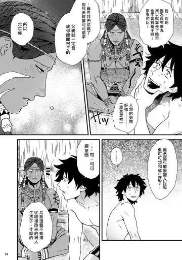 [Ken] Uruwashiki Shangri-La de Kyousei Kouhai | 在美丽的香格里拉強制交配 Fhentai - Page 15