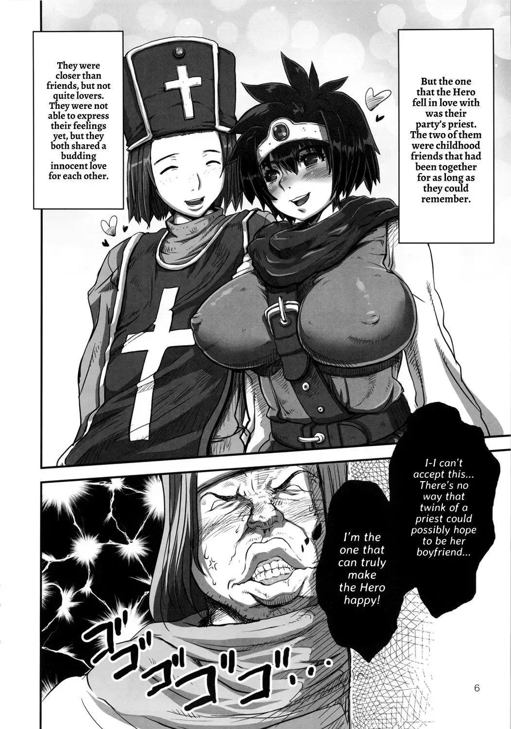 [Nanakichi - Yoshitama Ichirou] Metabolism DQ-U Hatsuiku Ryoukou na Onna Yuusha wo Netocchau Ohanashi. Fhentai - Page 5