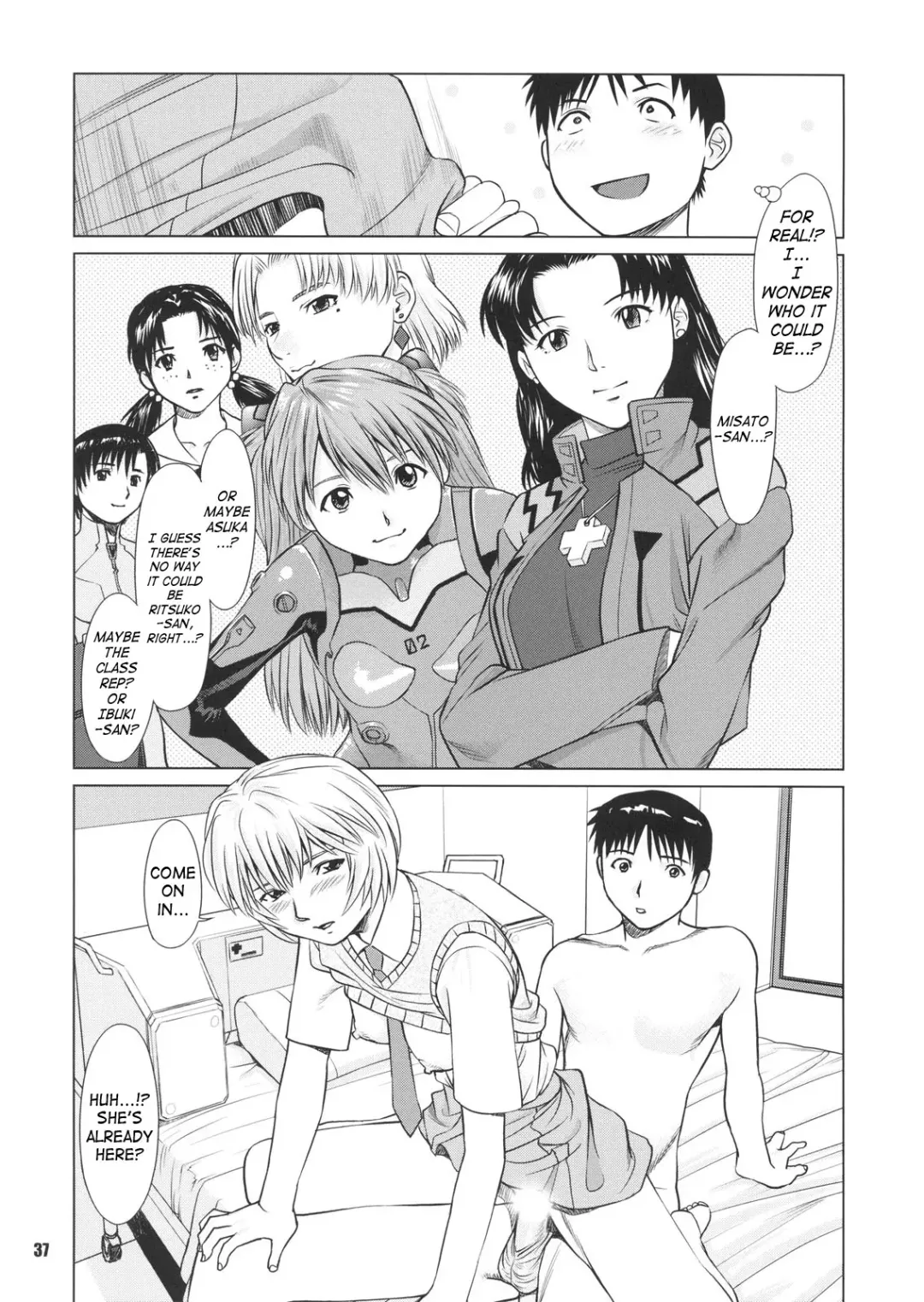 [Usi] Ayanami no Okage | Thanks to Ayanami... Fhentai - Page 36
