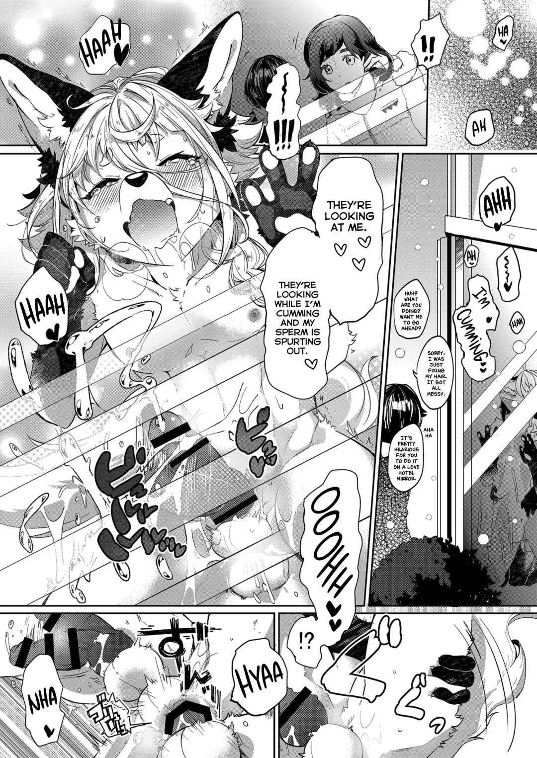 [Shiroi] Kori Muchuu San Kitsune to Tanuki no Mutsumiai Fhentai - Page 24