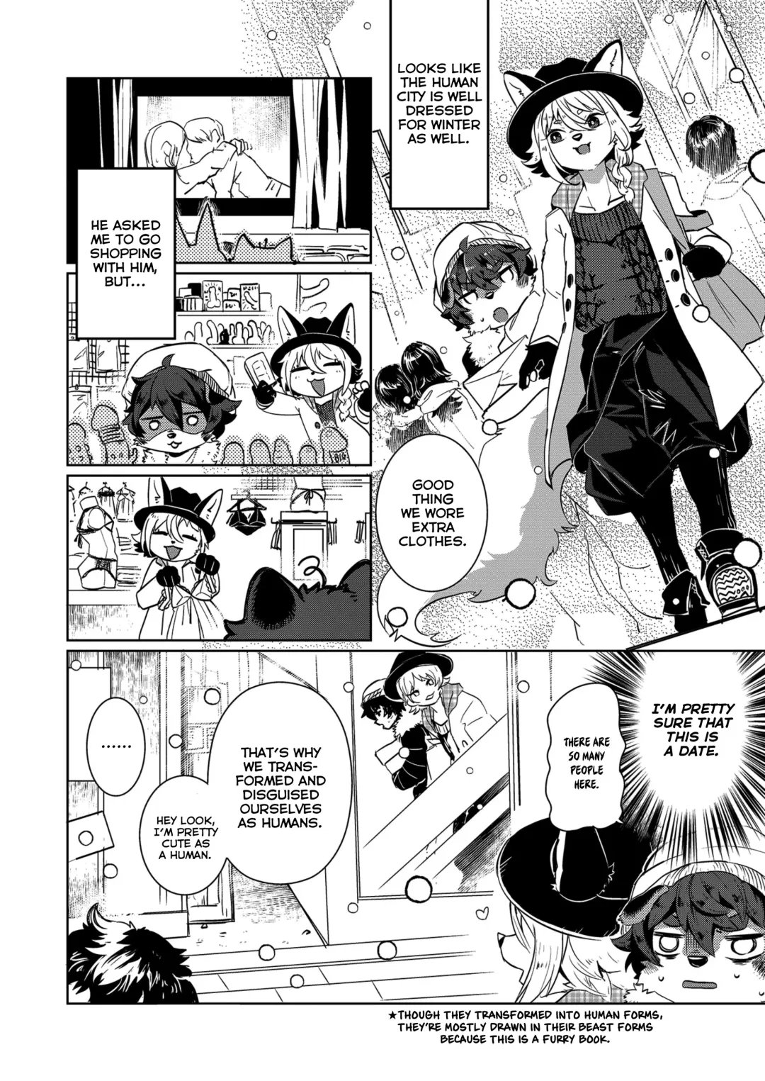 [Shiroi] Kori Muchuu San Kitsune to Tanuki no Mutsumiai Fhentai - Page 3