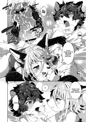 [Shiroi] Kori Muchuu San Kitsune to Tanuki no Mutsumiai Fhentai - Page 11