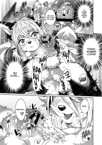 [Shiroi] Kori Muchuu San Kitsune to Tanuki no Mutsumiai Fhentai - Page 12