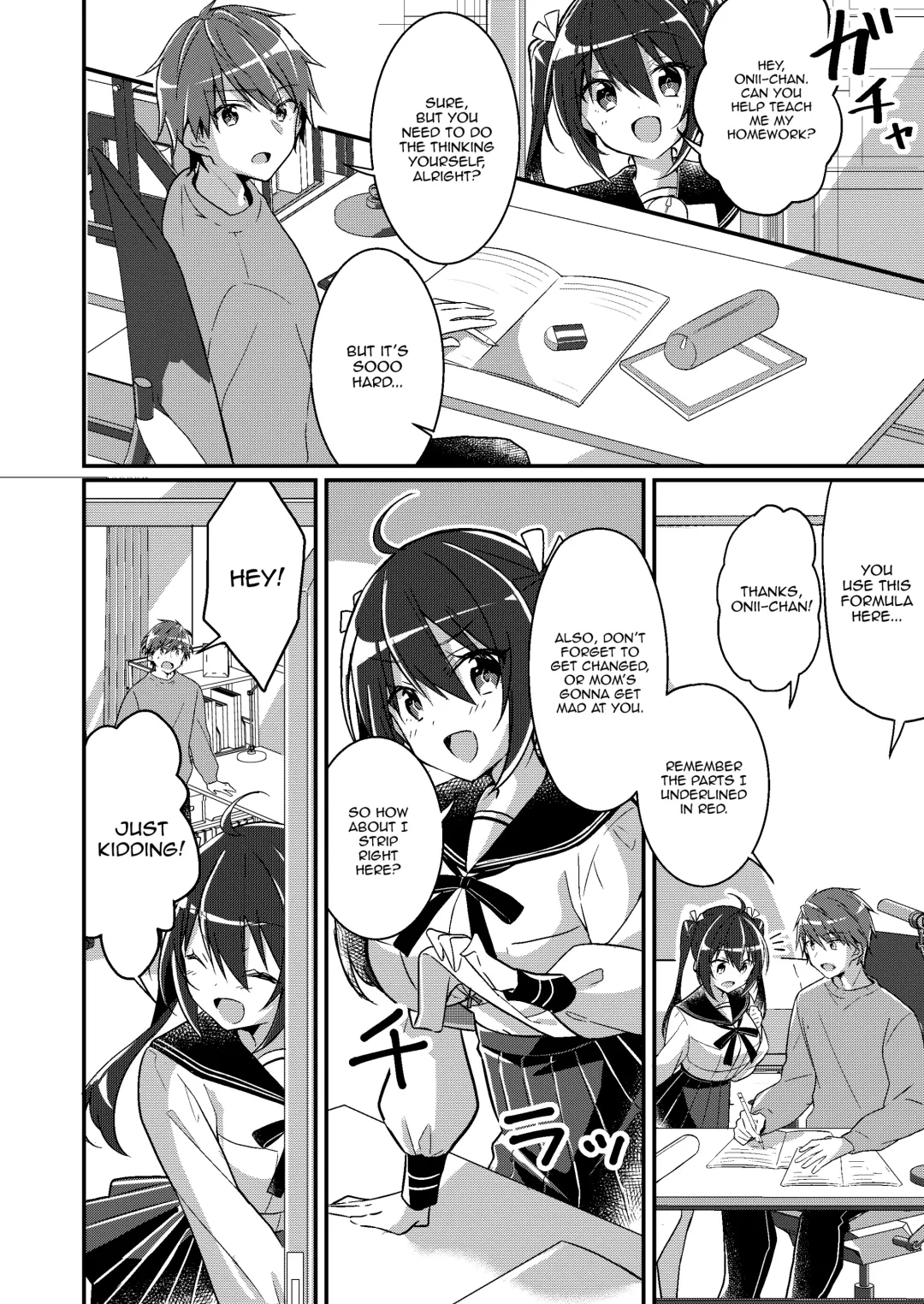 [Nomu] Imouto Role Change | Little Sister Role Change Fhentai - Page 9