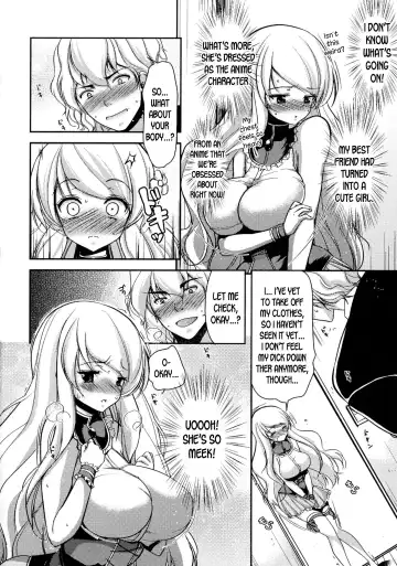 [Dynamite Moca] Nyotaika Shita Shinyuu ga Cosplay made Shite Arawareta! | My Genderbent Best Friend Showed Up in Cosplay! Fhentai - Page 4