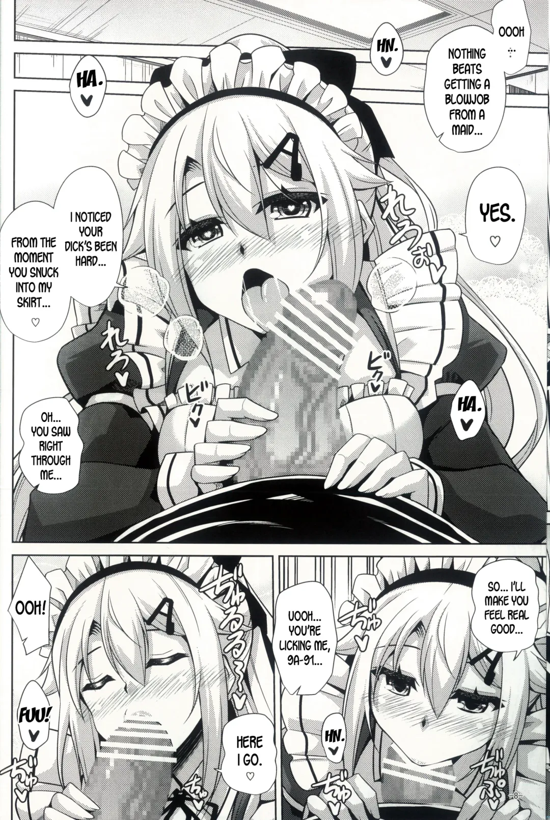 [Nikusoukyuu] 9a-91-chan wa Gohoshi Shitai. Fhentai - Page 7