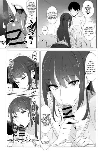 [Heidi] Shitsuyou ni Ima no Kanojo to Wakare Saseyou to Shite Kuru Senpai Fhentai - Page 10
