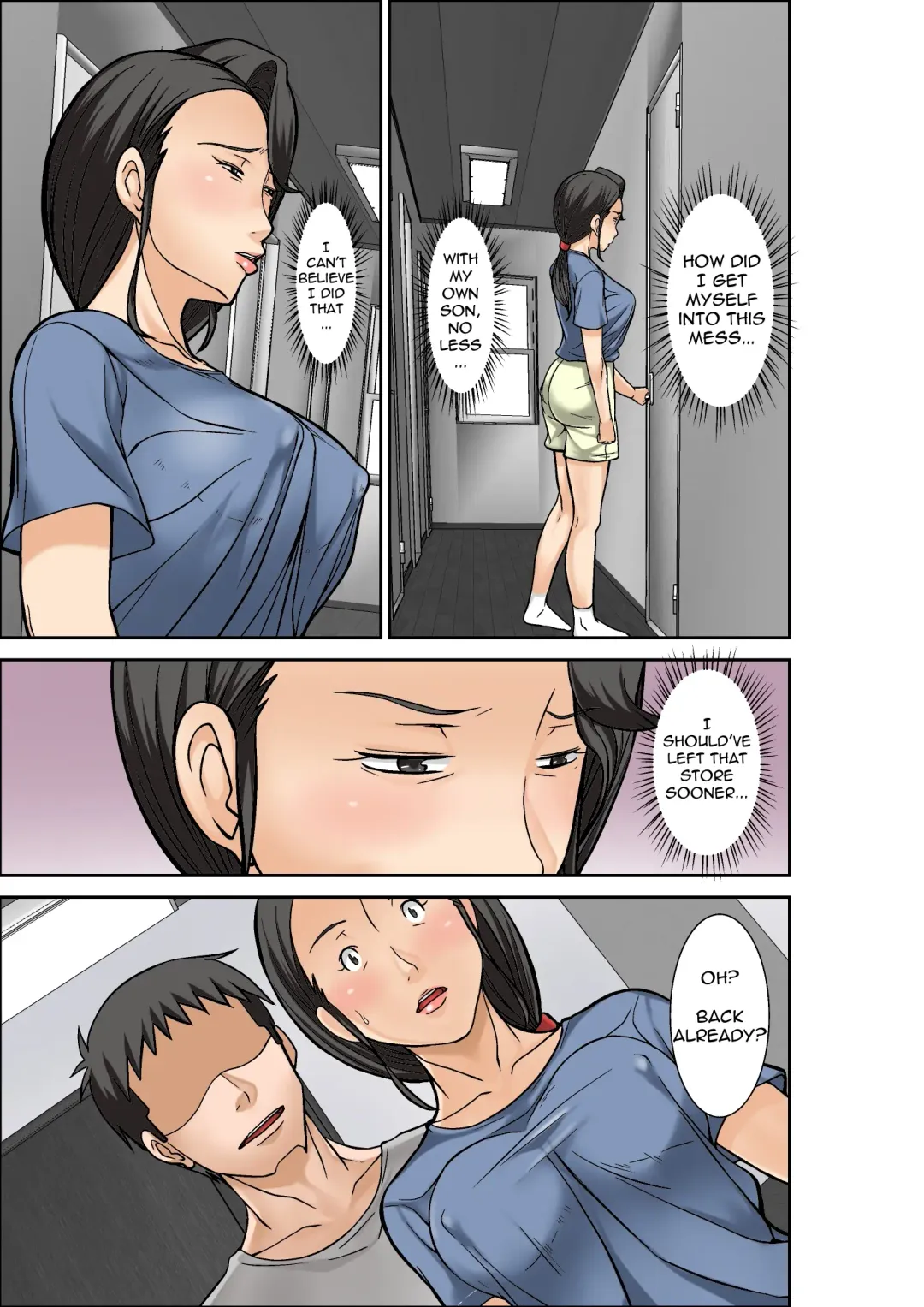 [Hoyoyo] Futsuu no Shufu ga Fuuzoku ni Ochita Riyuu ~Musuko Hen~ Sono San | Why This Ordinary Housewife Resorted to Sex Work ~Son Edition~ Part Three Fhentai - Page 7