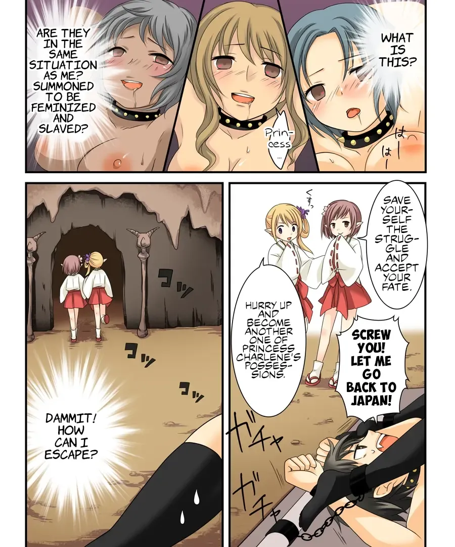 [Kuratsuka Riko] Nyotaika Sagi & Yuusha Shoukan | Saggi the Gender Swap Magician & Defiling the Summoned Hero! Fhentai - Page 38