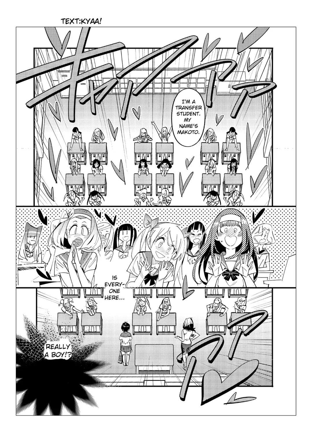 [Kishinosato Satoshi] Danshi dake ga Kayoeru Joshikou Onoyuri Gakuen Chapters 2-5 Fhentai - Page 24
