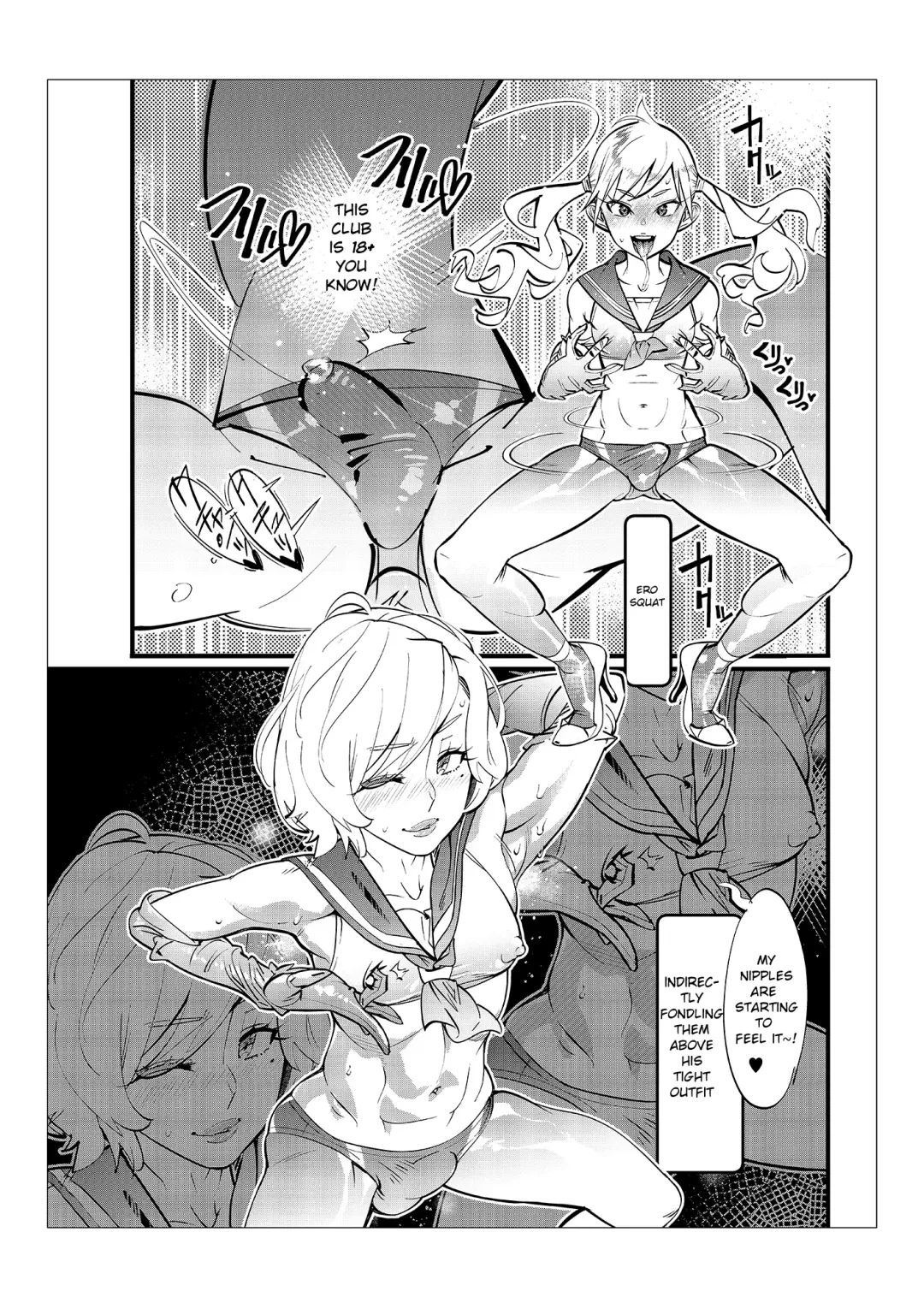[Kishinosato Satoshi] Danshi dake ga Kayoeru Joshikou Onoyuri Gakuen Chapters 2-5 Fhentai - Page 64