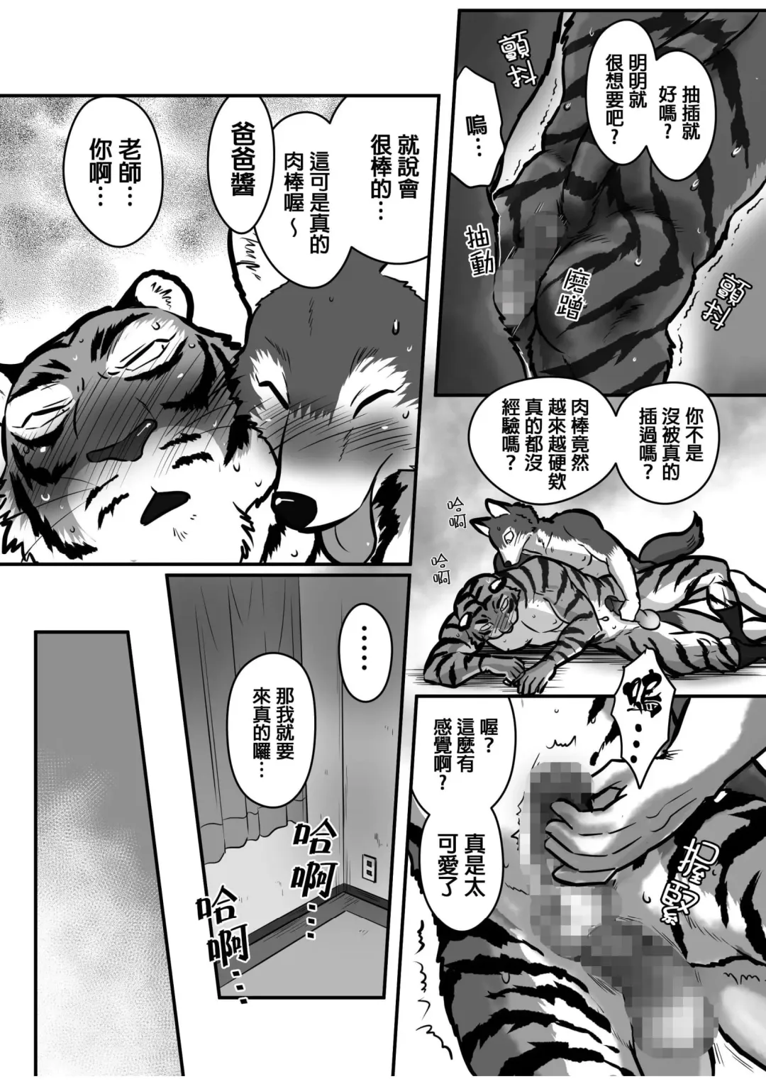 [Maririn] Ookami Sensei Tora Tou-san | 狼老師&虎爸爸 Fhentai - Page 22