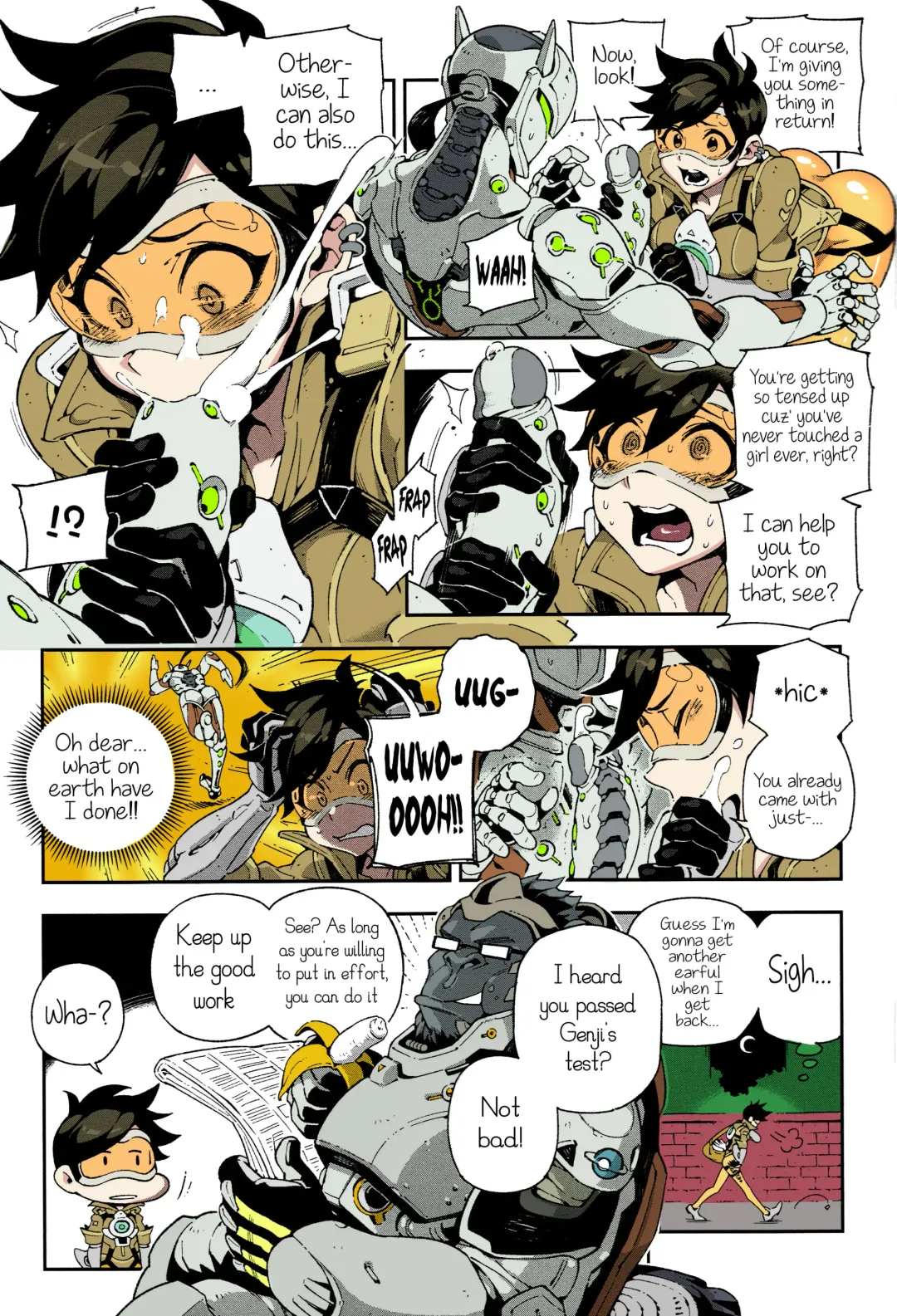 [Abi Kamesennin - Hirame] OVERTIME!! OVERWATCH FANBOOK VOL.1 Fhentai - Page 6