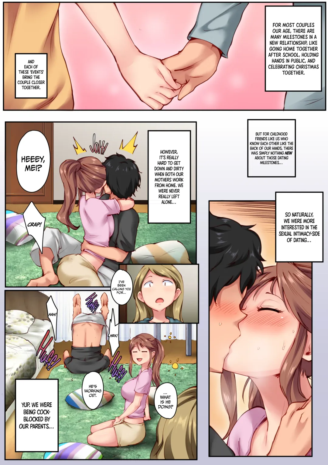 [Val] Osananajimi ga Konnani Kimochi ii Nante | Home Alone Romp with my Childhood Friend Fhentai - Page 4