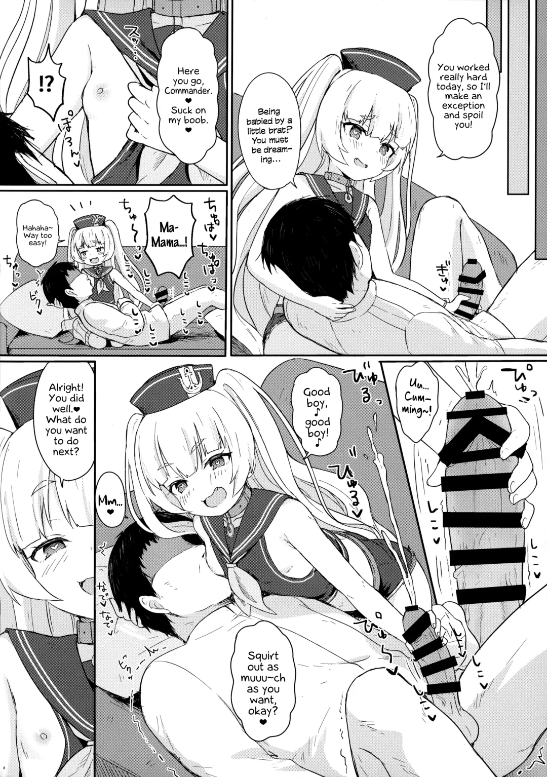 [Momosawa] Bache ni Bacchiri Omakase! | Leave Everything To Bache! Fhentai - Page 9