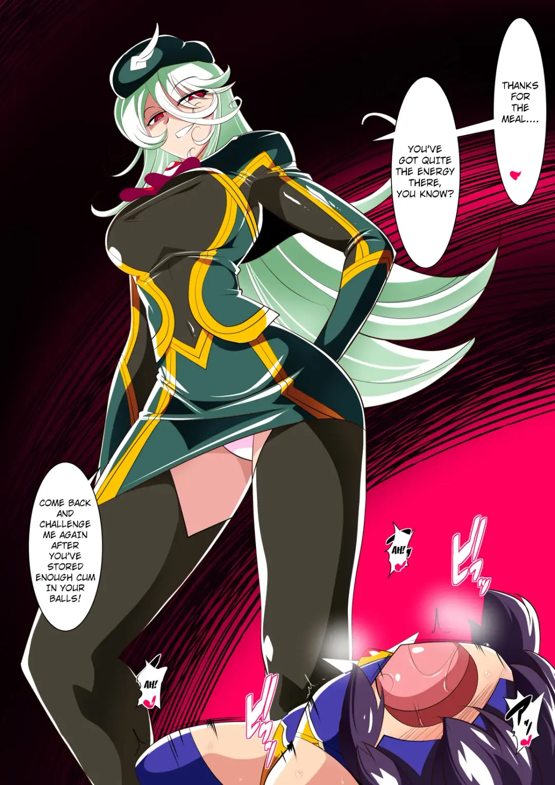 Heroine Harassment Shirogane no Anbarerl Hen Hitojichi o Torarete Nasu Subenaku Dosukebe Hero ni Kegasareru Aku no Onna Kanbu Fhentai - Page 43