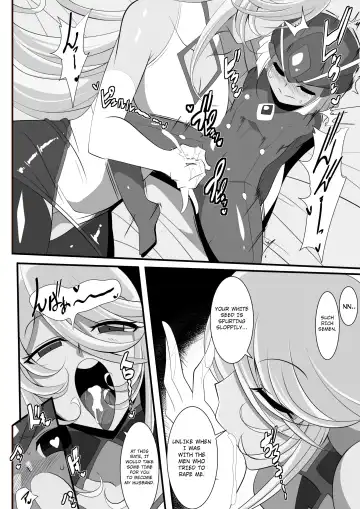 Heroine Harassment Shirogane no Anbarerl Hen Hitojichi o Torarete Nasu Subenaku Dosukebe Hero ni Kegasareru Aku no Onna Kanbu Fhentai - Page 4