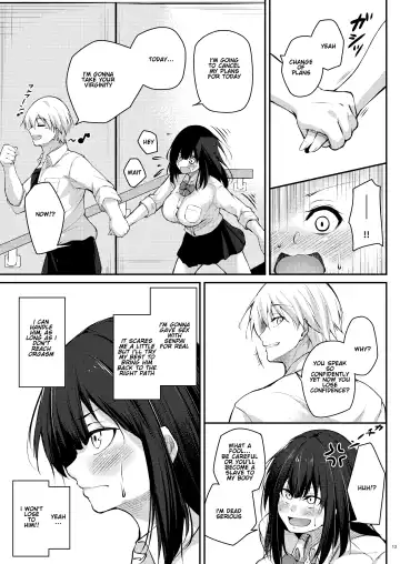 [Oriue Wato] Kouhai Fuukiiin ni Yoru Furyou Senpai no Otoshikata | How to rehabilitate a bad senior by a junior discipline committee member Fhentai - Page 13