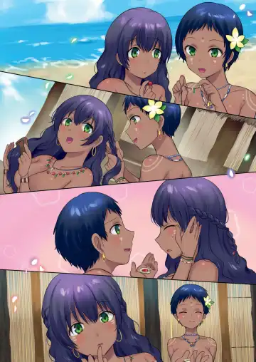 [Hiiragi Popura] Mikai no Kotou de Buzoku no Ichiin♀ ni natte Shinyuu no Yome ni natta Ohanashi | История о том, как я стала членом племени на неисследованном острове и стала женой лучшего друга Fhentai - Page 25