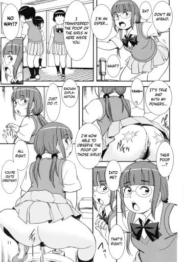 [Otokawa Kazuki] Chounouryoku de Nozoke! Joshi no Chitai Dappun Fhentai - Page 12