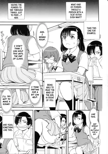 [Otokawa Kazuki] Chounouryoku de Nozoke! Joshi no Chitai Dappun Fhentai - Page 2