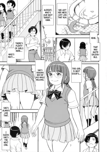 [Otokawa Kazuki] Chounouryoku de Nozoke! Joshi no Chitai Dappun Fhentai - Page 8