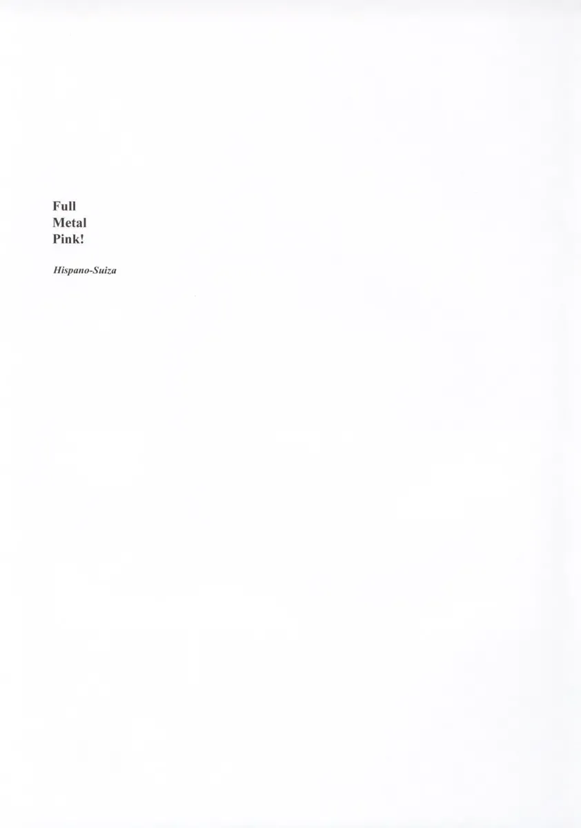 [Oofuji Reiichirou] FULL METAL PINK! Fhentai - Page 3