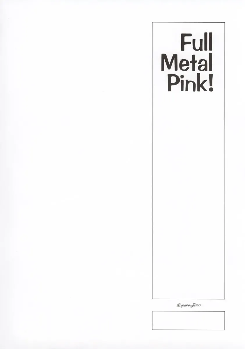 [Oofuji Reiichirou] FULL METAL PINK! Fhentai - Page 42