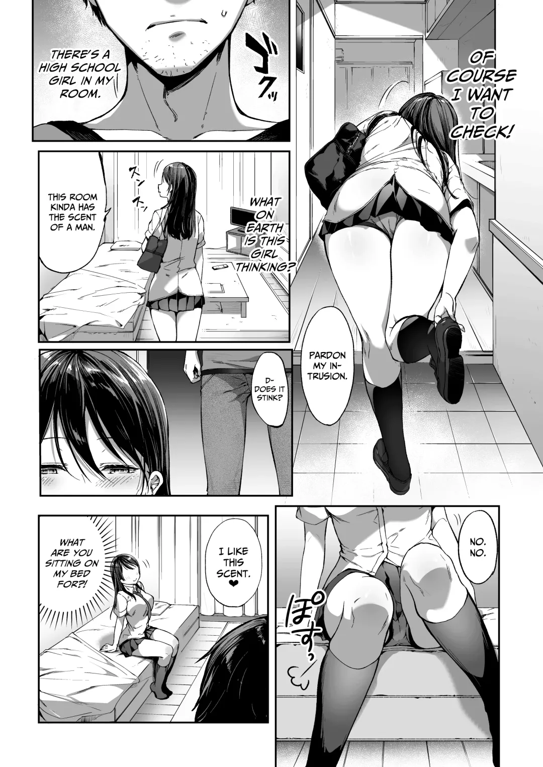 [Itou Nanami] Muttsuri Sukebe na JK wa Suki desu ka? | Do You Like Secretly Slutty High School Girls? Fhentai - Page 9