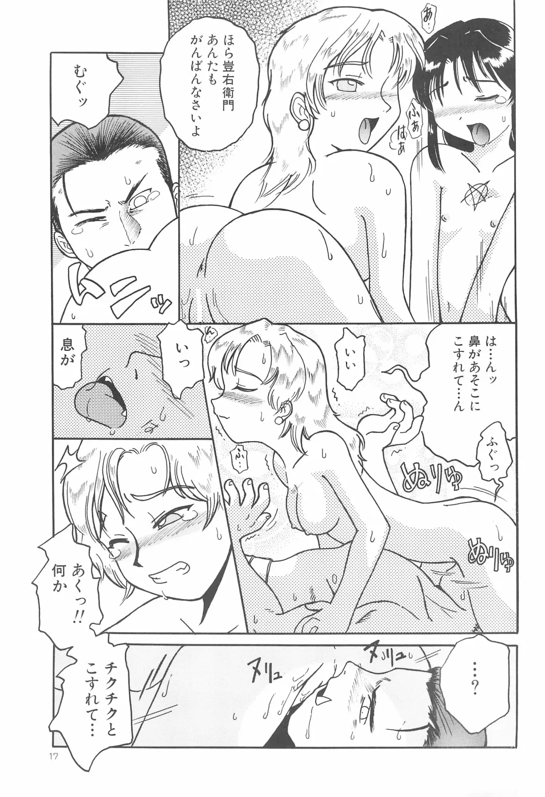 [Kunitsu Takeshi] Shougun Sentai Fhentai - Page 17