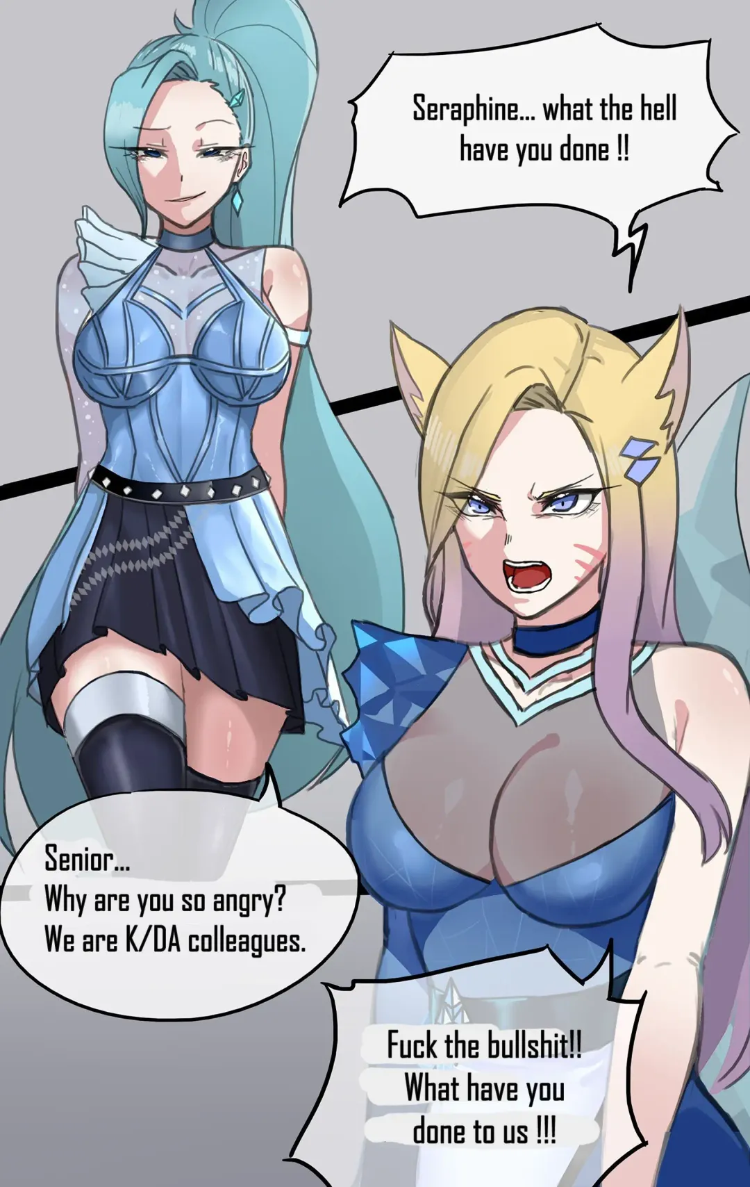 [Chihel] - Behind the scenes of K/DA Fhentai - Page 3