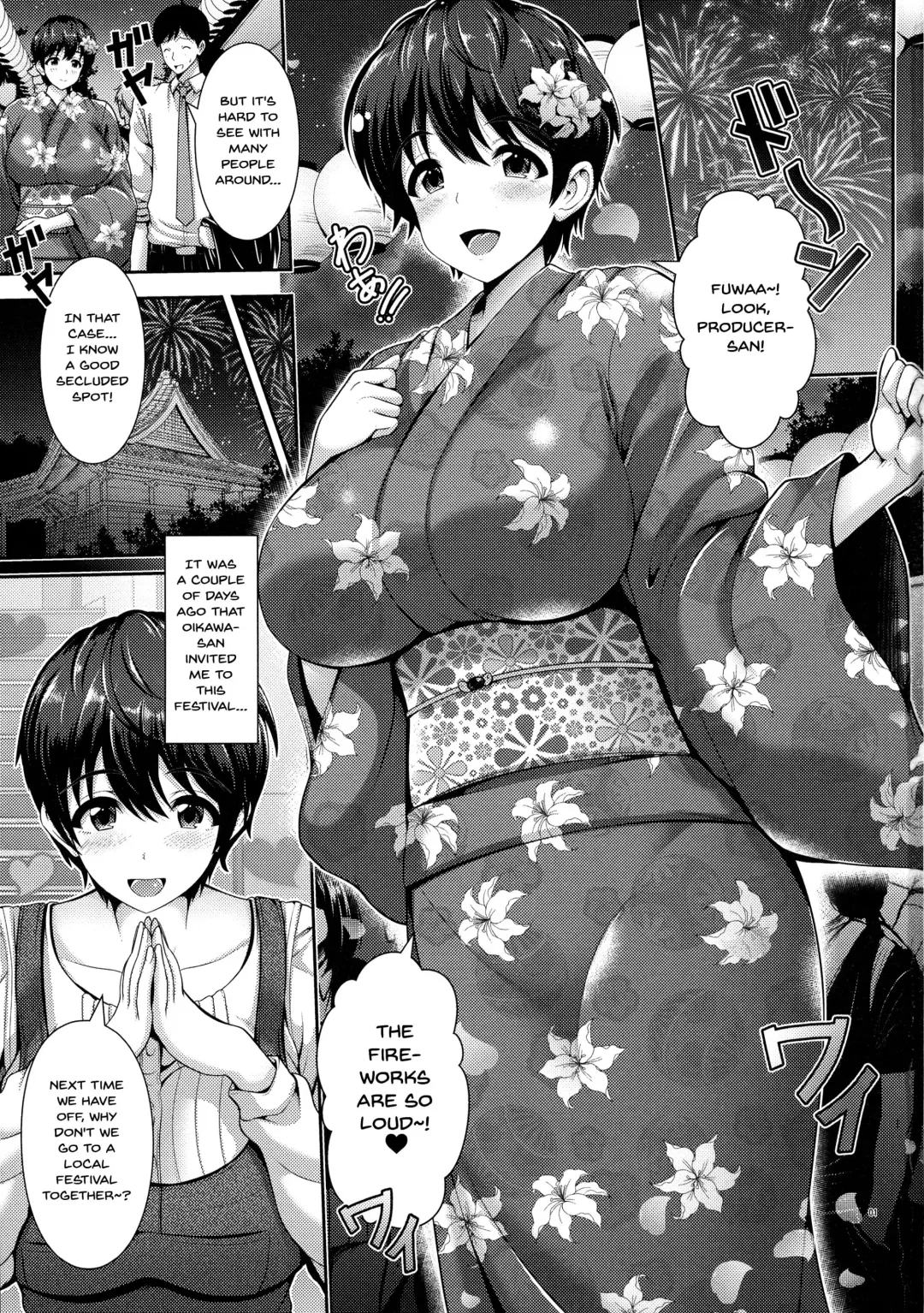 [Toba Yuga] Oikawa-san to Yukata to Oppai | Oikawa-san And Her Big Breasts In a Yukata Fhentai - Page 2