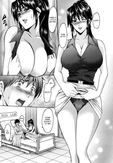 [Hoshino Ryuichi] Oshikake Byouin Kijouika | Gatecrash Hospital Cowgirl Sex Ward Ch. 1 Fhentai - Page 7