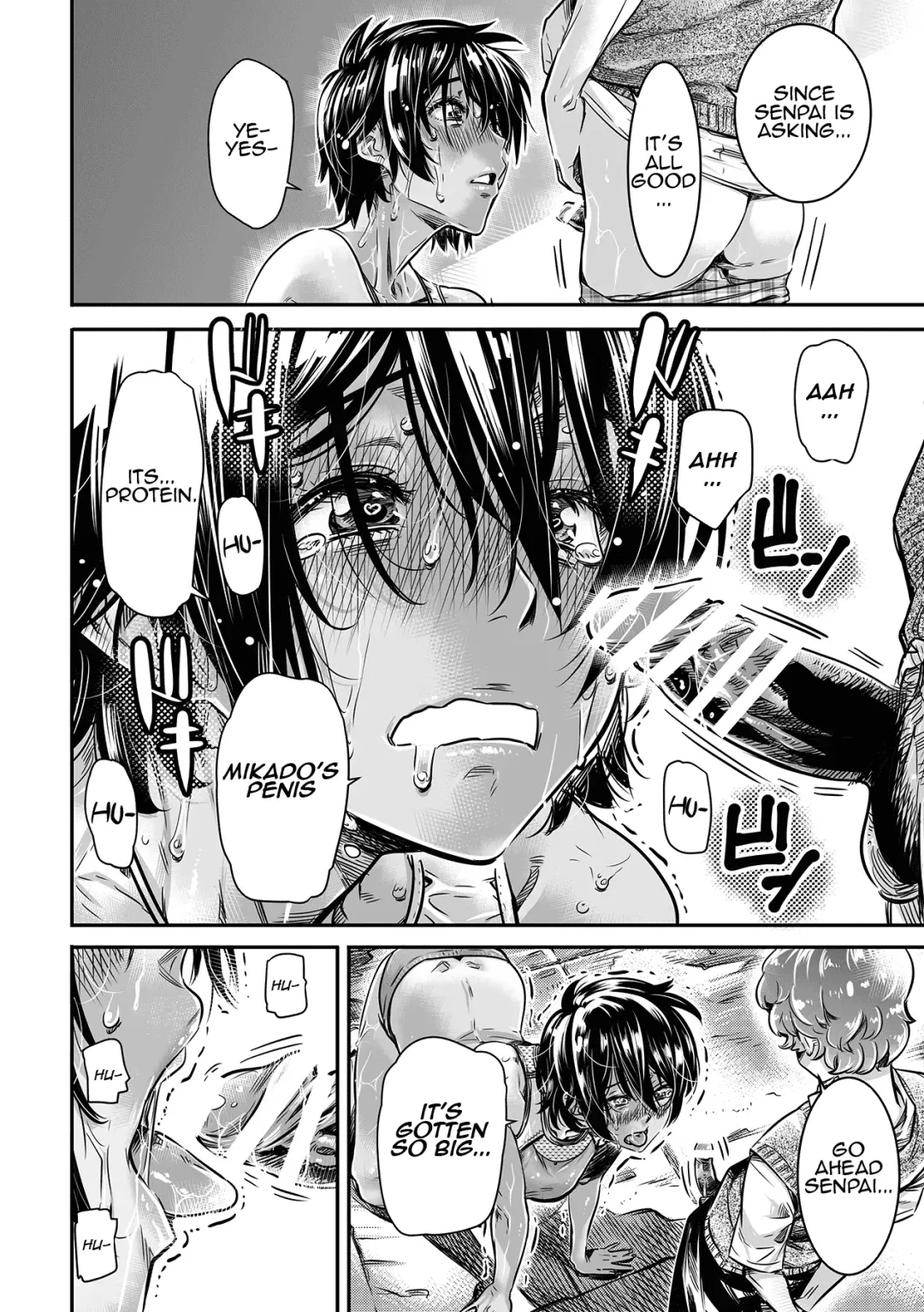 [Maruta] Shinchou 175cm no Rikujou Shoujo wa Kouhai Danshi no Seishi o Nomitagaru | 175cm Tall Track and Field Girl Really Wants to Drink Her Kouhai's Semen Fhentai - Page 13