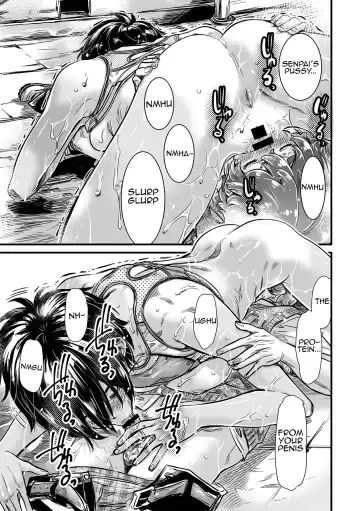 [Maruta] Shinchou 175cm no Rikujou Shoujo wa Kouhai Danshi no Seishi o Nomitagaru | 175cm Tall Track and Field Girl Really Wants to Drink Her Kouhai's Semen Fhentai - Page 36