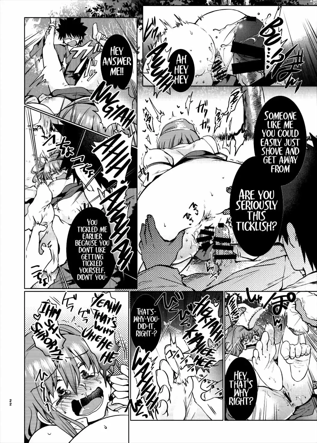 [Mori Guruta] Kusuguri Ryoujoku Sanae-san | Tickle Assault Sanae-san Fhentai - Page 21