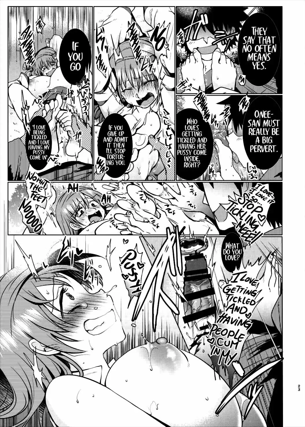 [Mori Guruta] Kusuguri Ryoujoku Sanae-san | Tickle Assault Sanae-san Fhentai - Page 22