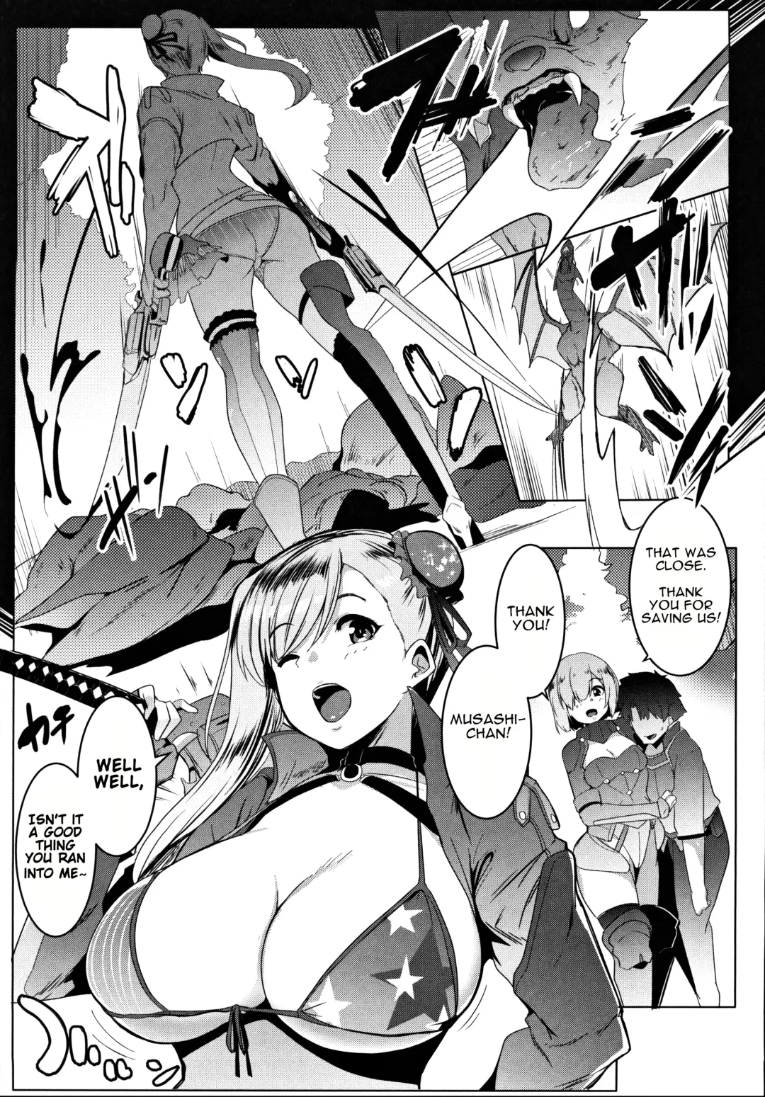 [Muneshiro] Musashi-chan to PakoCam | Musashi-Chan's Fuck Fest Fhentai - Page 4