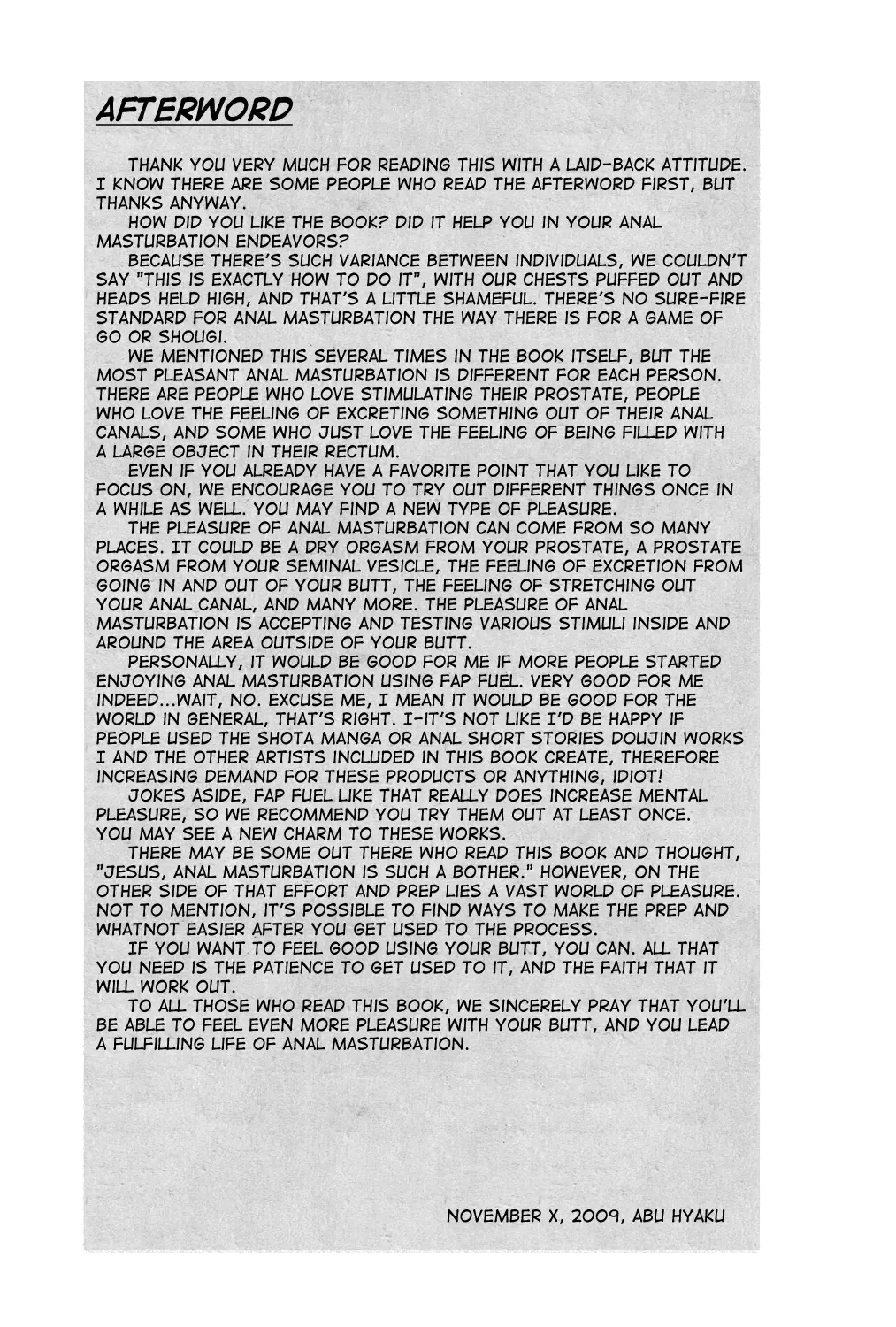 [Abu Hyaku - Kasukabe Akira - Nemunemu] Hitori de Dekirumon ~ Otokonoko no Tame no Ananie Nyuumon ~ | You Can Do It Alone! ~ Introduction to Anal Masturbation For Boys ~ Fhentai - Page 103