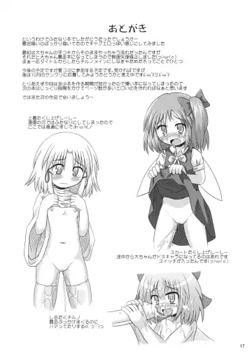 [Koizumi Hitsuji] 9 Bai Cirno Jiru Fhentai - Page 16