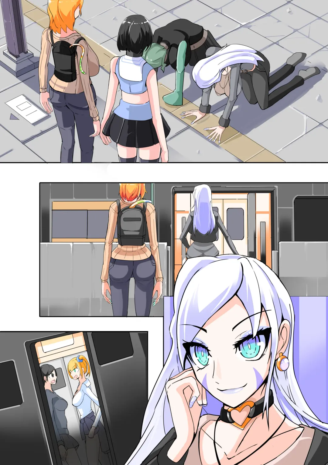 [Aruma] Futanari Dorei Gakuen-ka Keikaku 11 Fhentai - Page 50