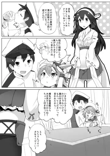 [Nekosu] Chicchai Teitoku wa Kurou ga Taenai!? Fhentai - Page 3
