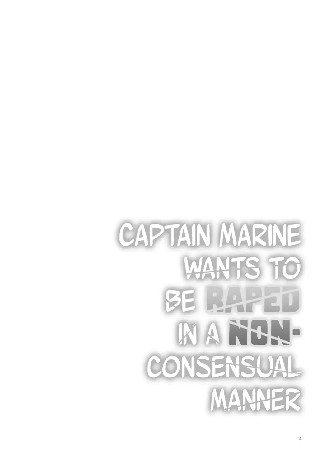 [Mizuryu Kei] Marine Senchou wa Hi Goui no Ue de Wakarasaretai | Captain Marine Wants to be Raped in a Non-Consensual Manner (decensored) Fhentai - Page 5