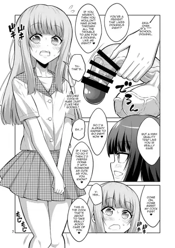 [Alpha Alf Layla] Otokonoko ga Futanari JK DeliHeal o Yondara Byou de Mesu Ochi shichaimashita. Fhentai - Page 5